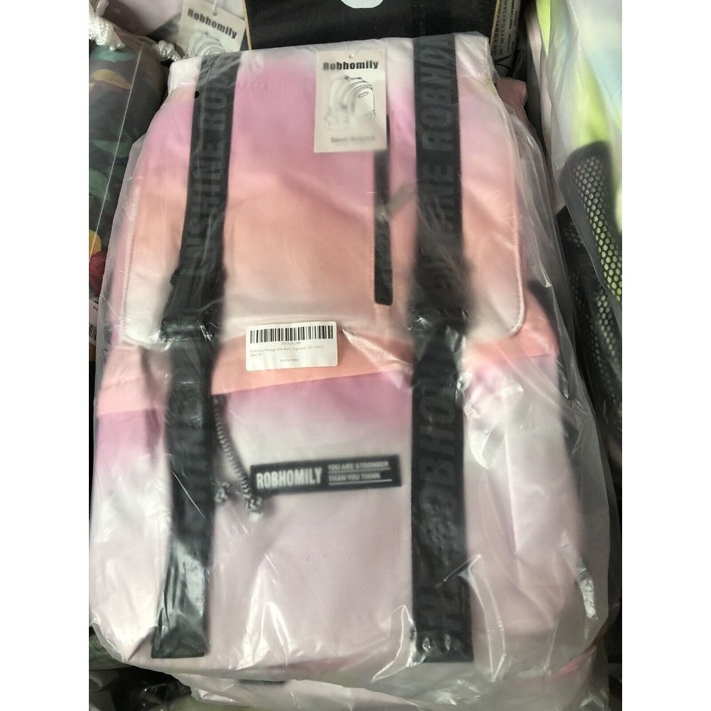 Robhomily Backpack for Teen Girls Middle School Backpack Pink Spacious